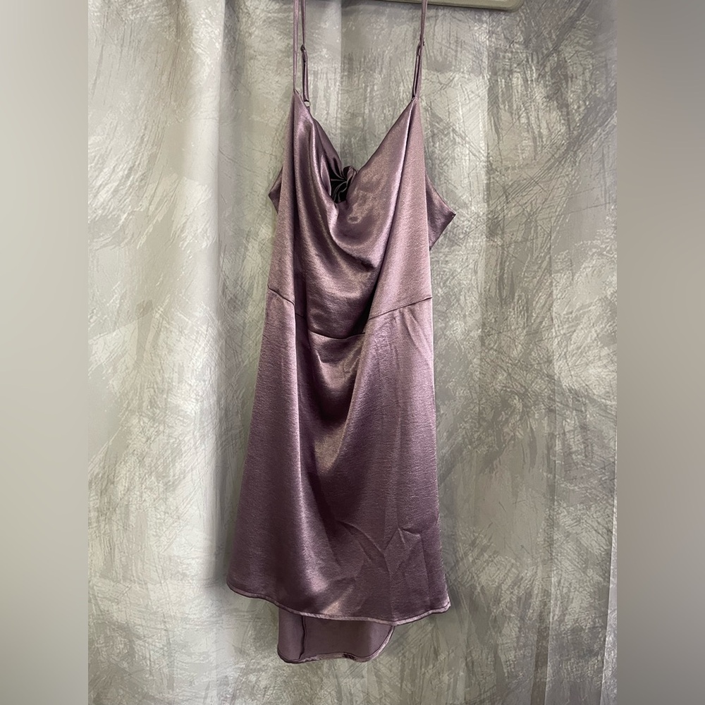 Wild Fable Lavender Satin Skirt